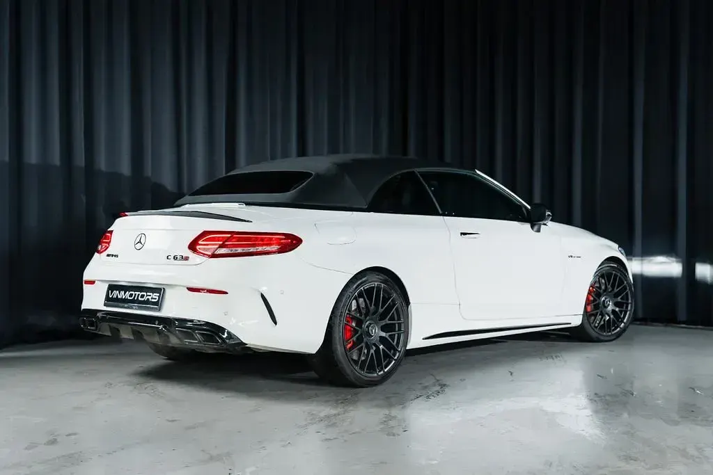 Gebraucht Mercedes C63S AMG AMG 510 PS (375 kW) 2017 Weiß Cabrio