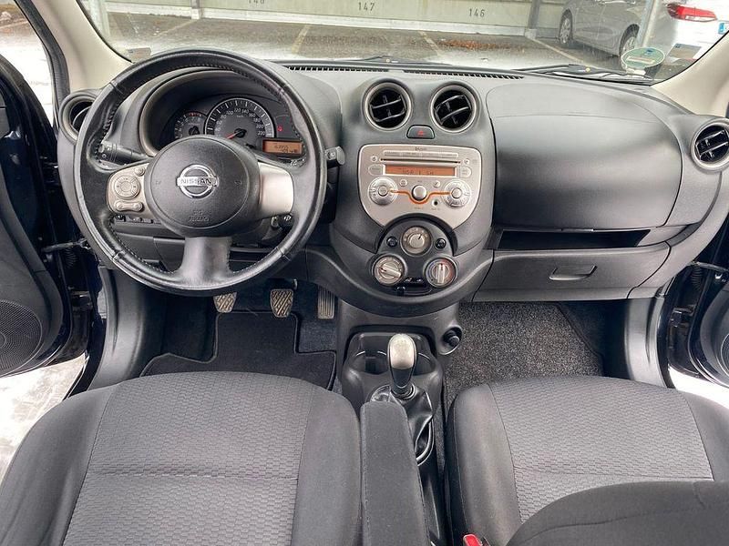 Gebraucht Nissan Micra 80 PS (58 kW) 2012 Schwarz Kleinwagen