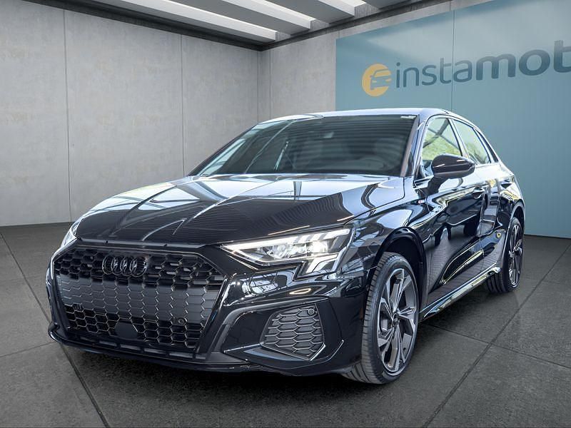 Schwarz Gebraucht 2025 Audi A3 Limousine | 38.949 € - Bild 1/4
