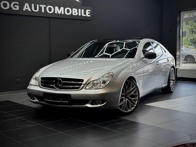 Silber Gebraucht 2008 Mercedes CLS350 Limousine | 6.990 € (Superpreis) - Bild 1/4
