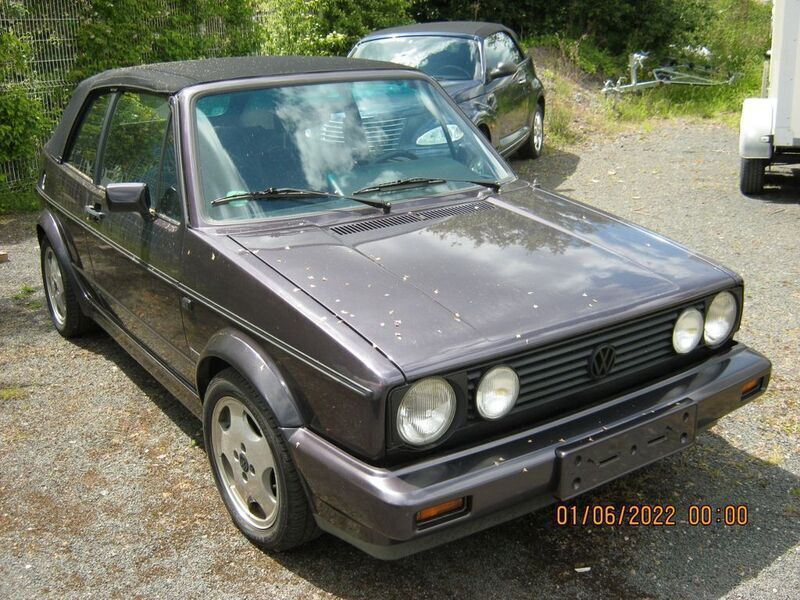 Gebraucht VW Golf Cabriolet 98 PS (72 kW) 1992 Violett Cabrio