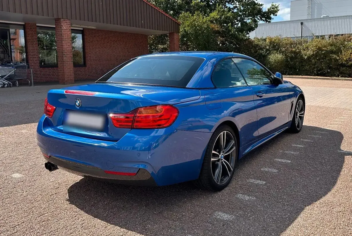Gebraucht BMW 435 Luxury Line 313 PS (230 kW) 2014 Blau Cabrio