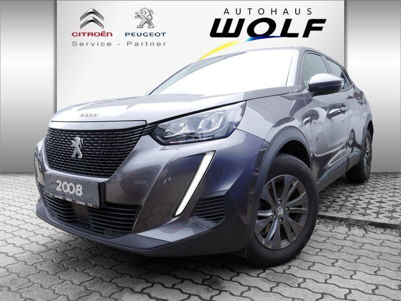 Grau Gebraucht 2021 Peugeot 2008 Active SUV | 17.500 € (Etwas zu teuer) - Bild 1/4