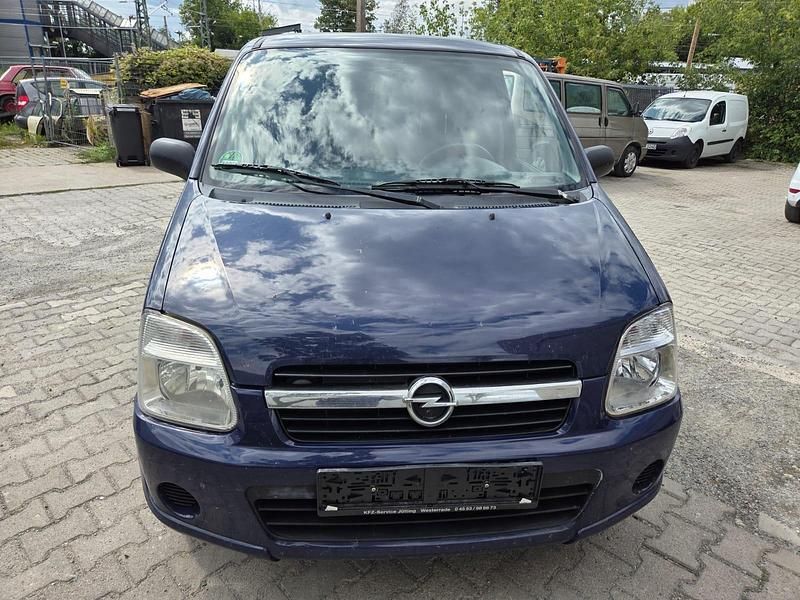 Gebraucht Opel Agila 60 PS (44 kW) 2003 Blau Van / Kleinbus