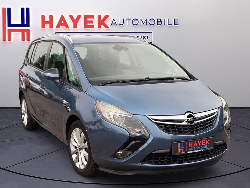 Gebraucht Opel Zafira Tourer Active 165 PS (121 kW) 2013 Blau Van / Kleinbus