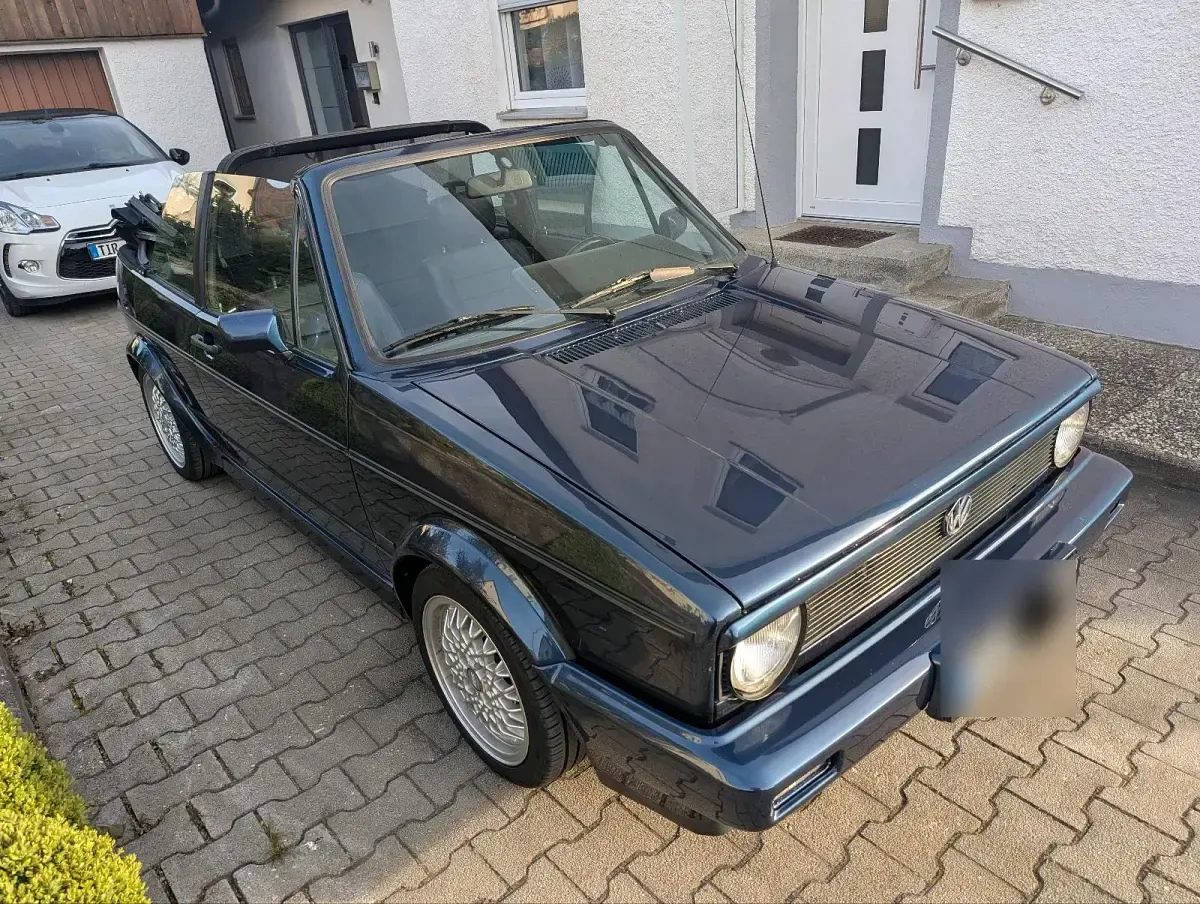 Gebraucht VW Golf Cabriolet 98 PS (72 kW) 1991 Blau Cabrio