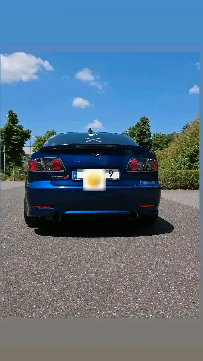 Gebraucht Mazda 6 Inclusive 147 PS (108 kW) 2008 Blau Limousine