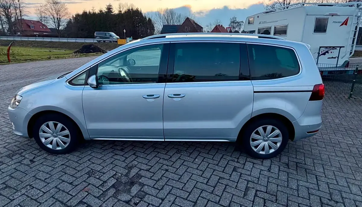 Brugt VW Sharan Highline 220 HK (161 kW) 2018 Sølv MPV