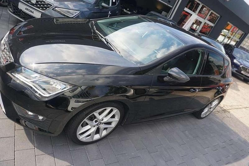 Gebraucht Seat Leon FR 150 PS (110 kW) 2016 Magico schwarz Limousine