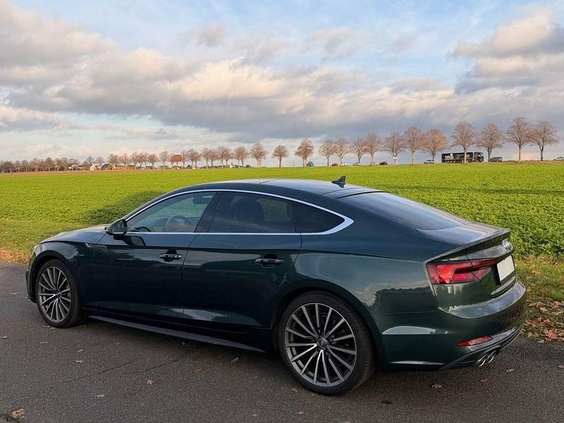 Gebraucht Audi A5 Sportback S-Line 218 PS (160 kW) 2018 Gotlandgruen Kleinwagen