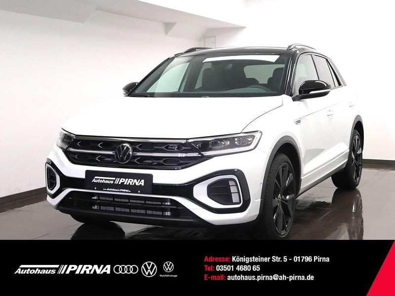 Pure white Gebraucht 2024 VW T-Roc R-line SUV | 32.930 € (Etwas zu teuer) - Bild 1/4