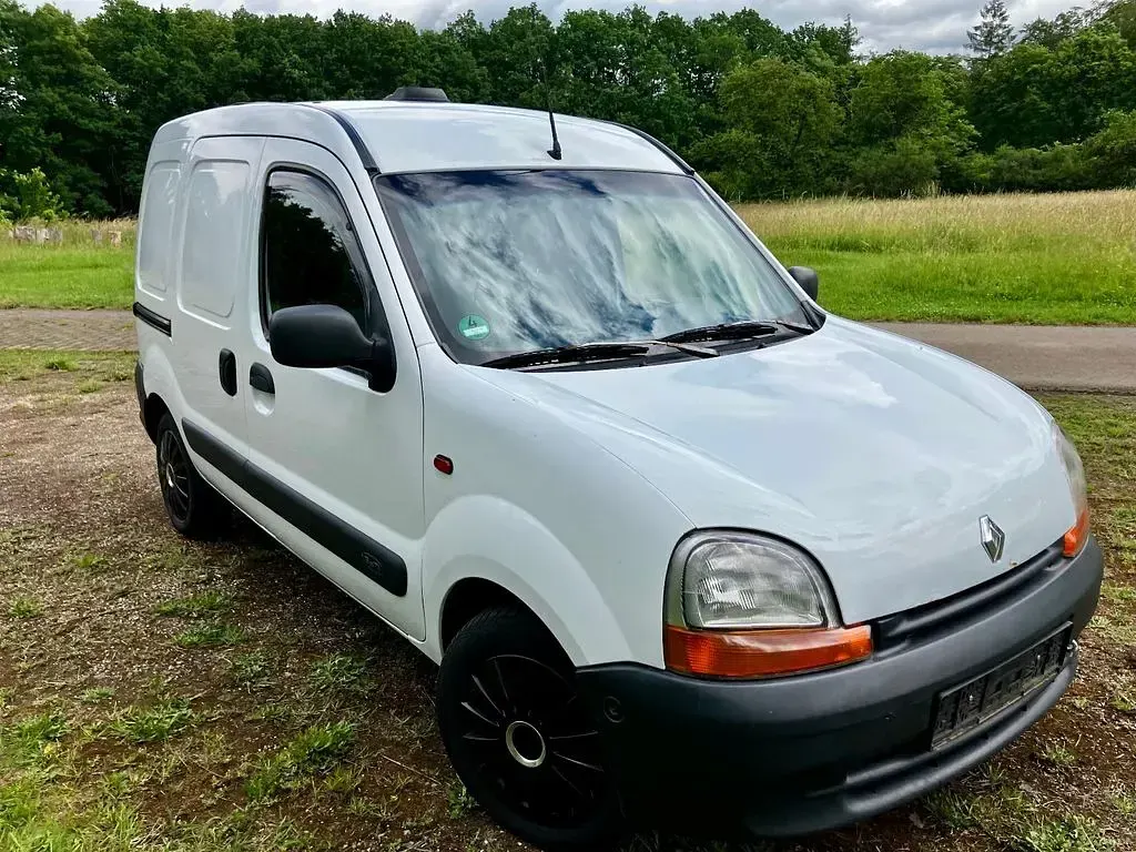Gebraucht Renault Kangoo 80 PS (58 kW) 2002 Weiß Van / Kleinbus