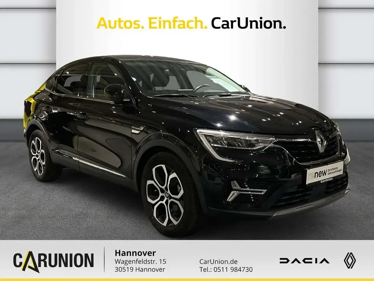 Gebraucht Renault Arkana Intens 140 PS (102 kW) 2022 Onyxschwarz SUV