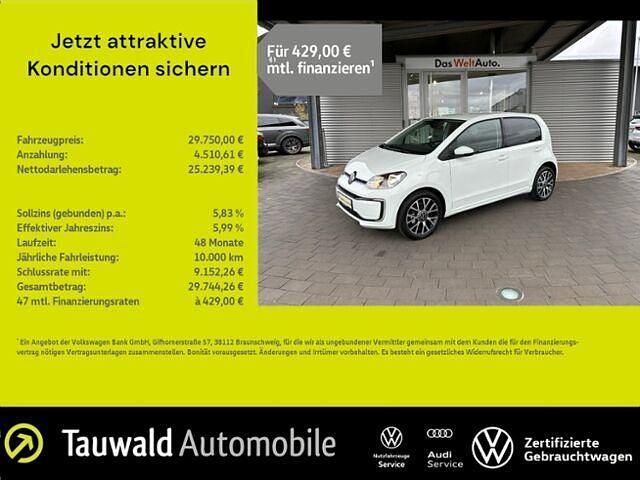Gebraucht VW e-up! Edition 61 kW (83 PS) 2024 Weiß Kleinwagen