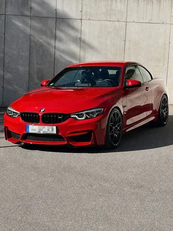 Gebraucht BMW M4 Cabriolet Performance 450 PS (330 kW) 2018 Rot Cabrio