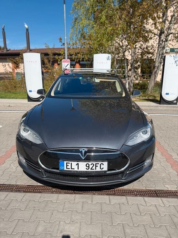 Gebraucht Tesla Model S 309 kW (421 PS) 2015 Grau Kleinwagen