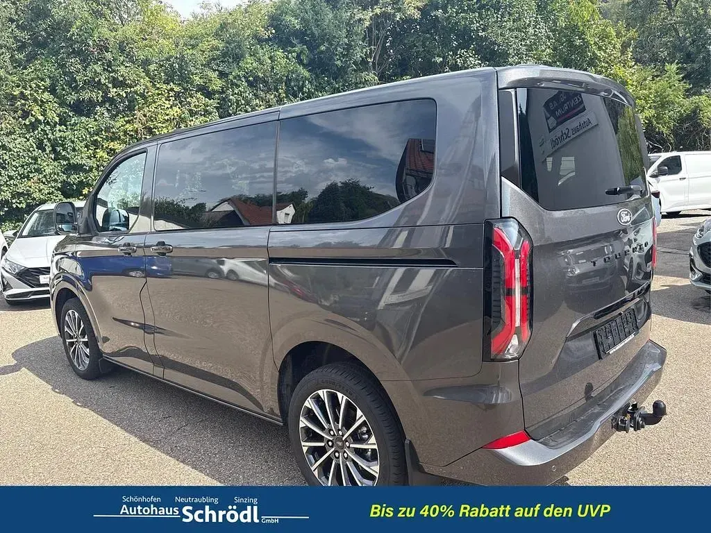 Neu Ford Tourneo Custom Titanium X 170 PS (125 kW) 2026 Magnetic grau metallic Van