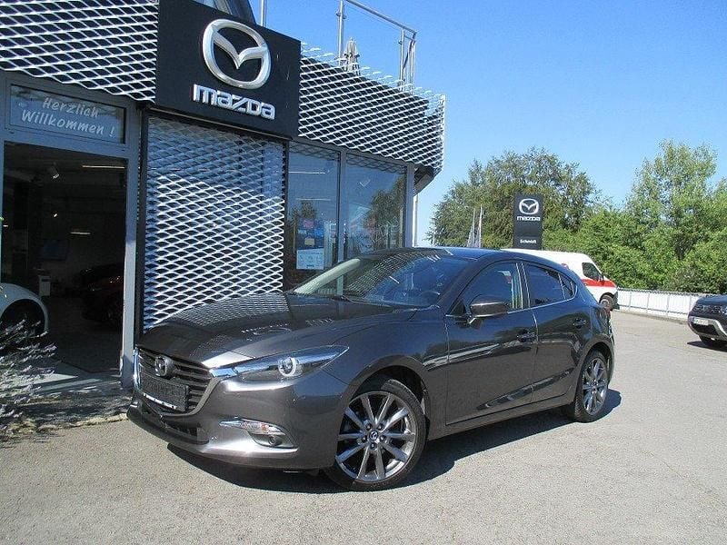 Gebraucht Mazda 3 Kizoku 120 PS (88 kW) 2018 Matrixgrau metallic Limousine