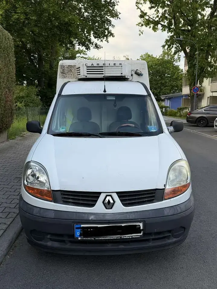 Gebraucht Renault Kangoo 68 PS (50 kW) 2006 Weiß Kleinwagen