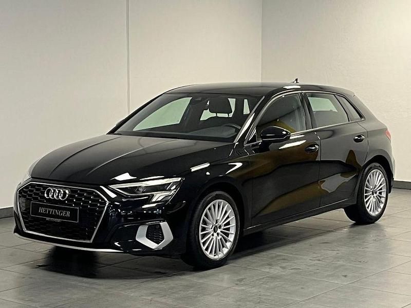 Schwarz Gebraucht 2022 Audi A3 Sportback Advanced Plus Limousine | 24.900 € (Fairer Preis) - Bild 1/4