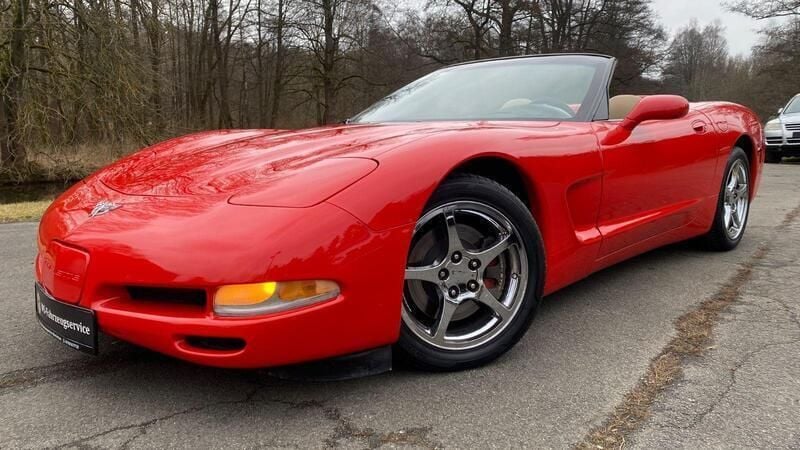 Rot Gebraucht 2003 Corvette C5 Cabrio | 18.999 € (Superpreis) - Bild 1/4