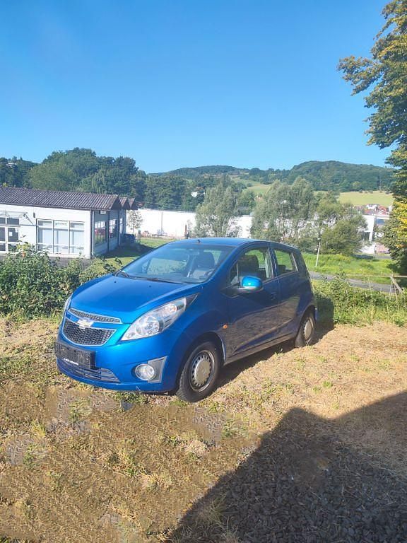 Blau Gebraucht 2011 Chevrolet Spark LS Kleinwagen | 3.000 € (Fairer Preis) - Bild 1/4