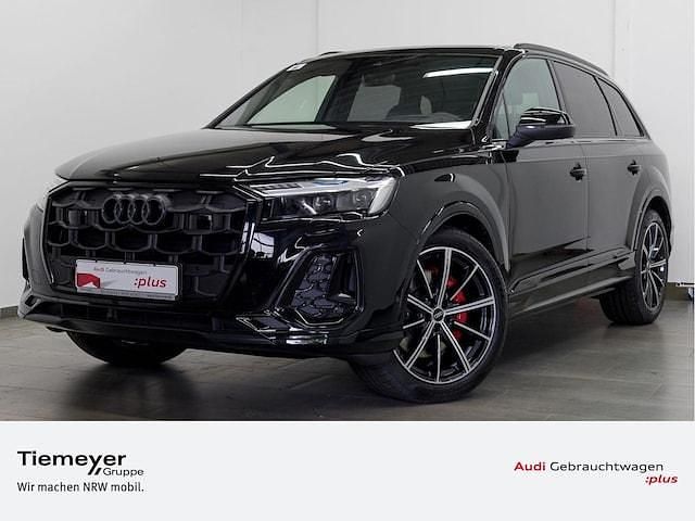 Mythosschwarz metallic Gebraucht 2025 Audi Q7 S-Line SUV | 75.180 € (Superpreis) - Bild 1/4