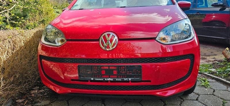Gebraucht VW up! move up! 60 PS (44 kW) 2012 Rot Kleinwagen