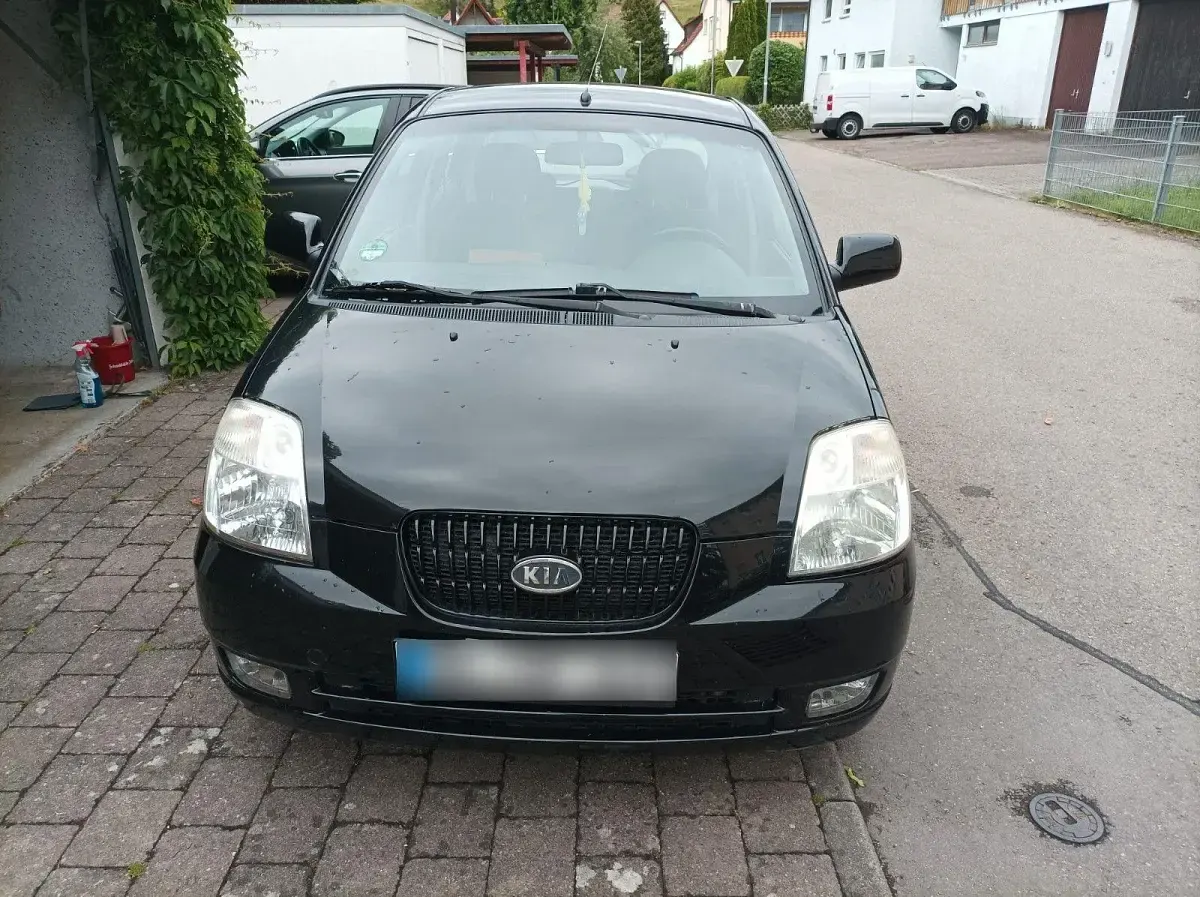 Gebraucht Kia Picanto EX 65 PS (47 kW) 2005 Schwarz Kleinwagen