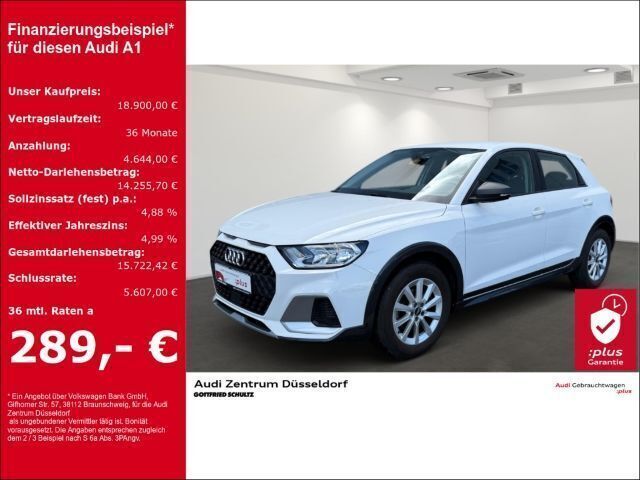 Weiß Gebraucht 2021 Audi A1 Sport Kleinwagen | 18.900 € (Fairer Preis) - Bild 1/3