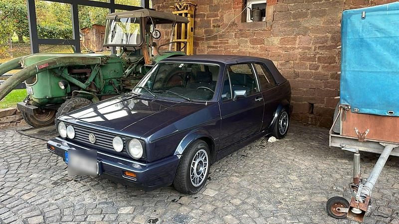 Gebraucht VW Golf Cabriolet 95 PS (69 kW) 1989 Blau Cabrio