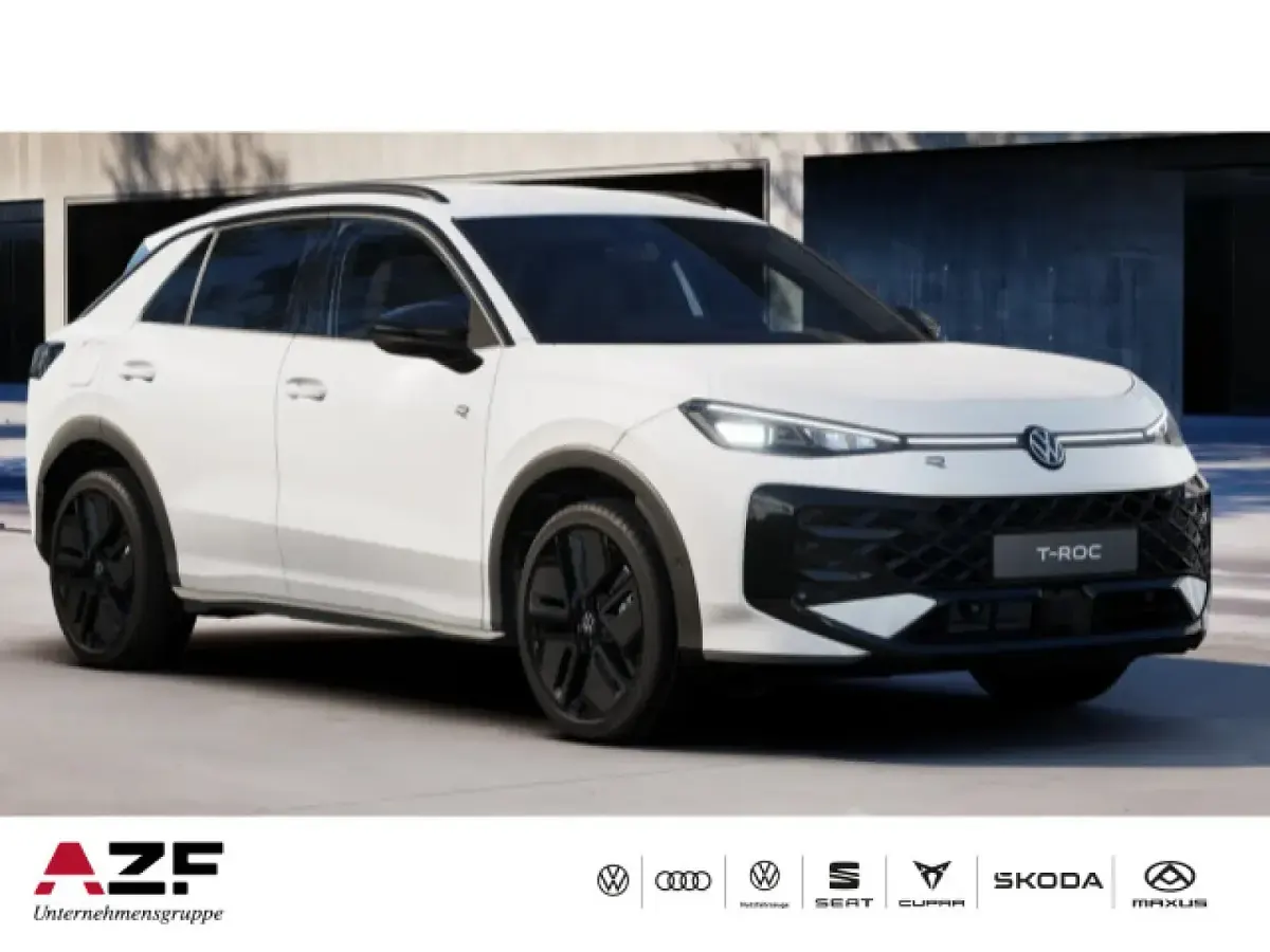 Neu VW T-Roc R-line 150 PS (110 kW) 2026 Pure white SUV