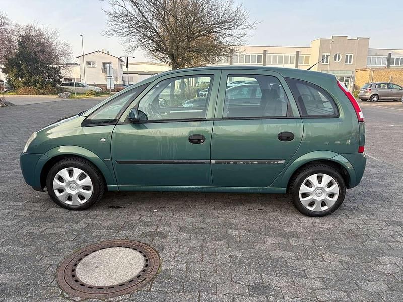 Gebraucht Opel Meriva Enjoy 101 PS (74 kW) 2004 Grün Van / Kleinbus