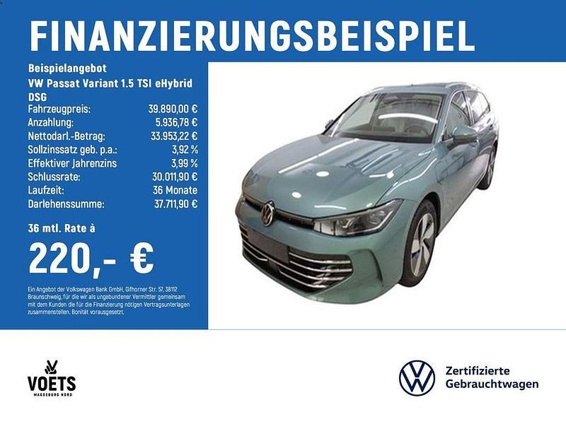Gebraucht VW Passat Elegance 177 PS (130 kW) 2025 Blau Kombi