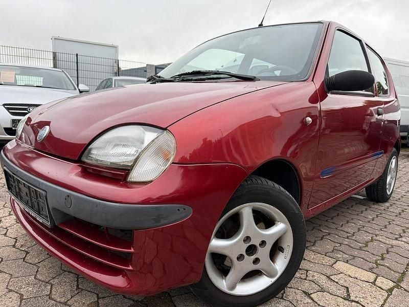 Rot Gebraucht 2002 Fiat Seicento Kleinwagen | 590 € (Guter Preis) - Bild 1/4