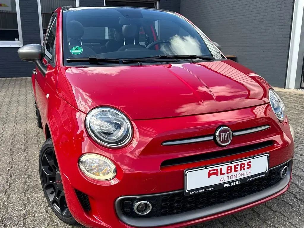 Gebraucht Fiat 500S Sport 69 PS (50 kW) 2019 Rot Cabrio