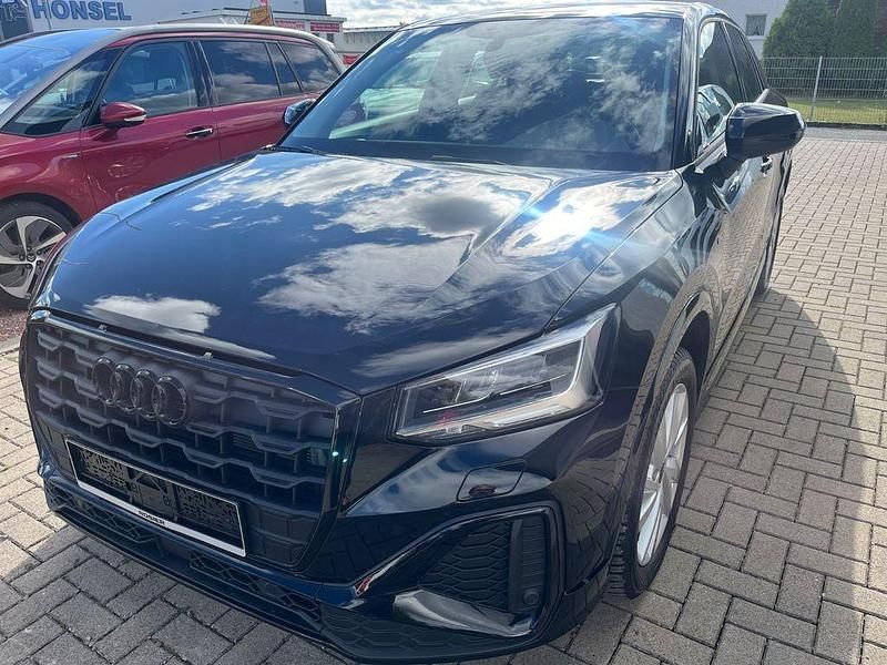 Schwarz Gebraucht 2022 Audi Q2 S-Line SUV | 23.700 € (Superpreis) - Bild 1/4