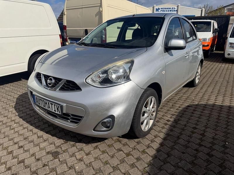 Gebraucht Nissan Micra Acenta 80 PS (58 kW) 2014 Silber Kleinwagen