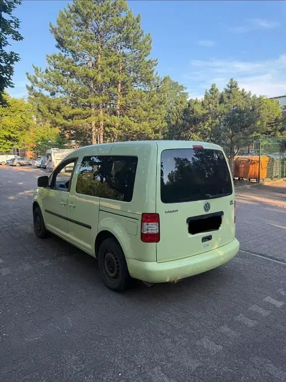 Gebraucht VW Caddy Life 109 PS (80 kW) 2007 Gelb Van / Kleinbus