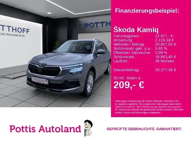 Gebraucht Skoda Kamiq Selection 116 PS (85 kW) 2025 SUV