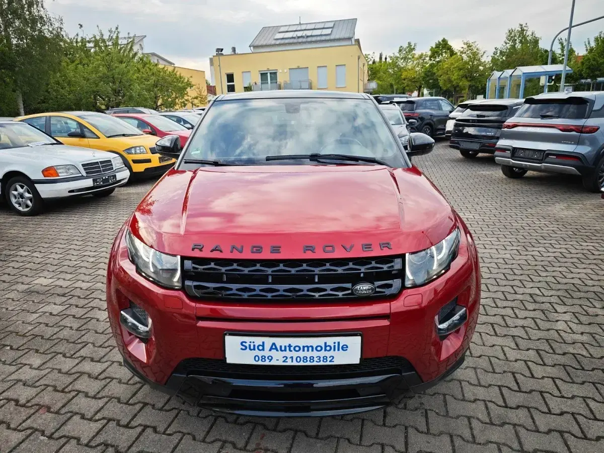 Brugt Land Rover Range Rover evoque Dynamic 241 HK (177 kW) 2014 Rød SUV