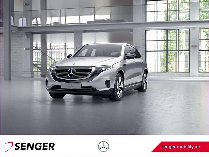 Lack hightechsilber Gebraucht 2022 Mercedes EQC400 SUV | 34.790 € (Superpreis) - Bild 1/4