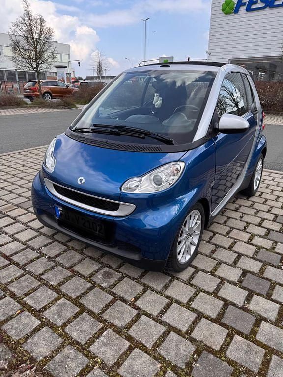Gebraucht Smart ForTwo Cabrio Passion 71 PS (52 kW) 2008 Blau Cabrio