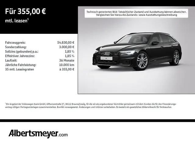 Mythosschwarz metallic Gebraucht 2025 Audi A6 S-Line Kombi | 54.829 € (Guter Preis) - Bild 1/4