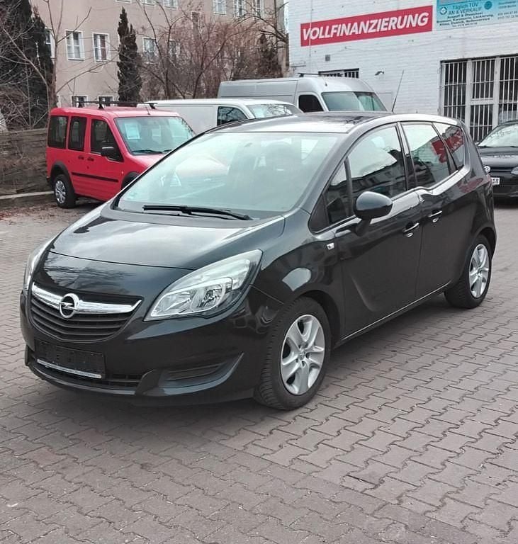 Schwarz Gebraucht 2014 Opel Meriva Edition Van / Kleinbus | 5.450 € (Fairer Preis) - Bild 1/4