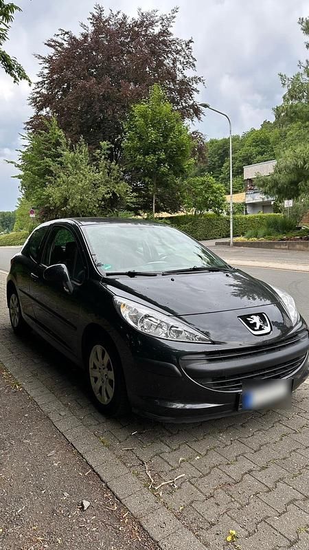 Gebraucht Peugeot 207 88 PS (64 kW) 2007 Schwarz Kleinwagen