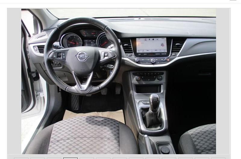 Gebraucht Opel Astra Selection 110 PS (80 kW) 2019 Weiß Limousine