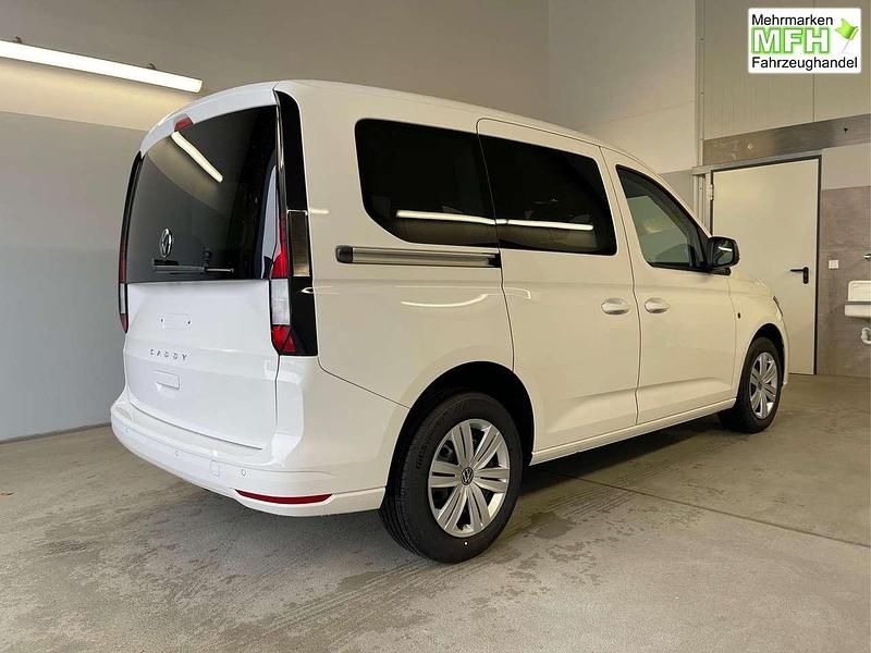 Neu VW Caddy 116 PS (85 kW) 2025 [b4b4] candy white Van / Kleinbus
