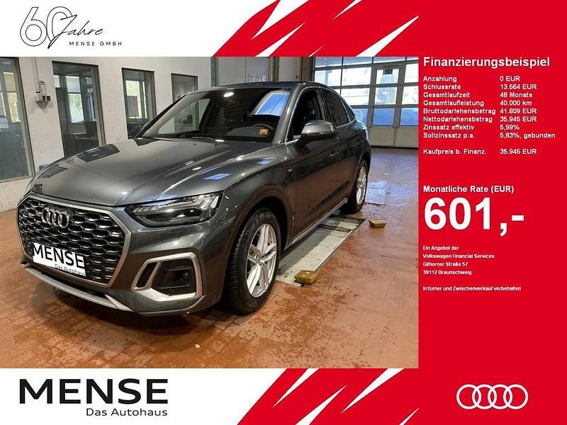 Gebraucht Audi Q5 Sportback S-Line 367 PS (269 kW) 2021 Daytonagrau perleffekt SUV