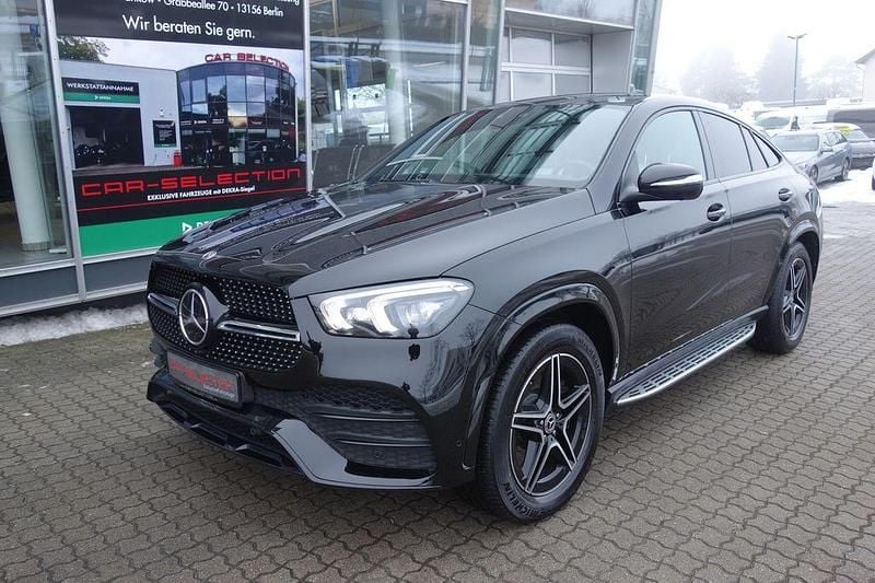 Baltic black Gebraucht 2021 Mercedes GLE400 AMG line Coupé | 69.800 € (Fairer Preis) - Bild 1/4